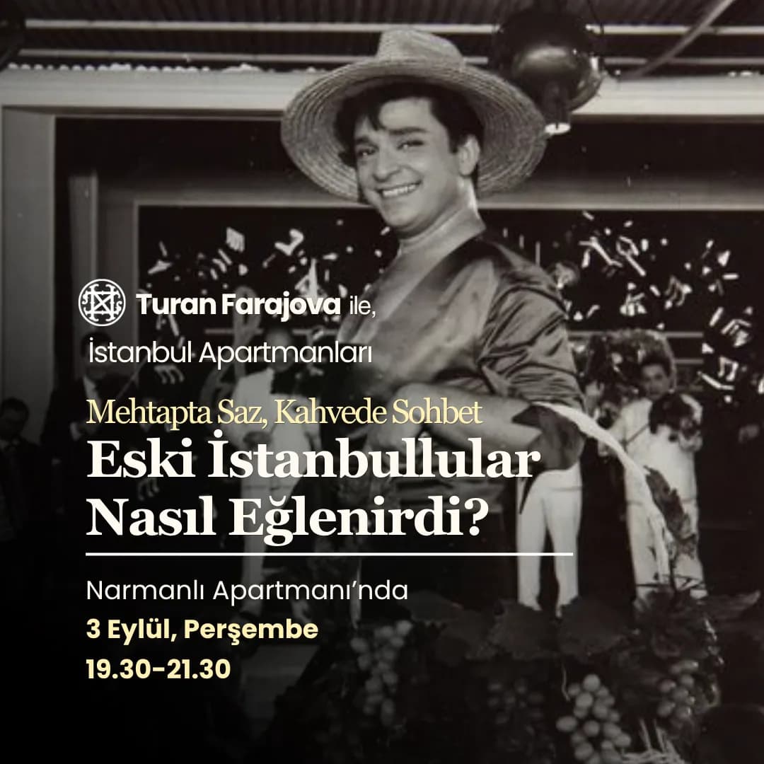 İstanbul Apartmanları ile Mehtapta Saz, Kahvede Sohbet: Eski İstanbullular Nasıl Eğlenirdi?