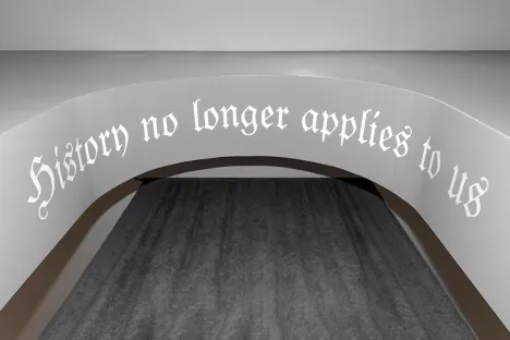 history no longer applies to us