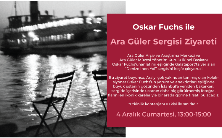 Oskar Fuchs ile Ara Güler Sergisi Ziyareti