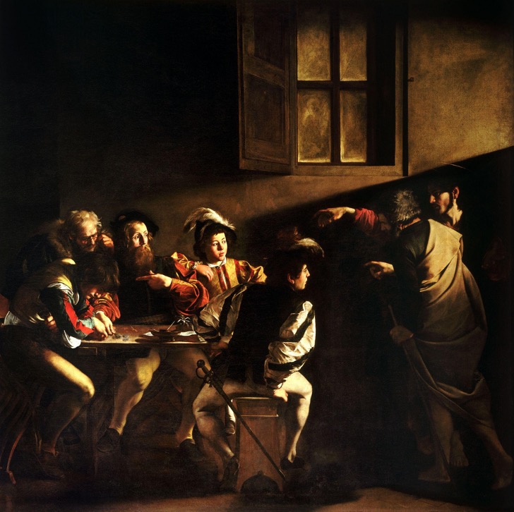 Aziz Matta’ya Çağrı, Caravaggio, 1599-1600