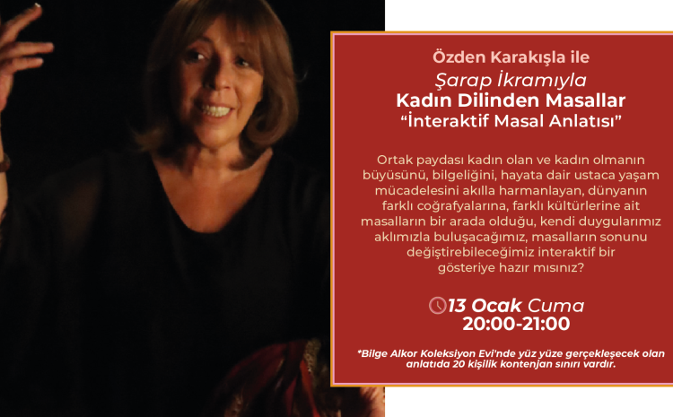 Şarap İkramıyla Kadın Dilinden Masallar